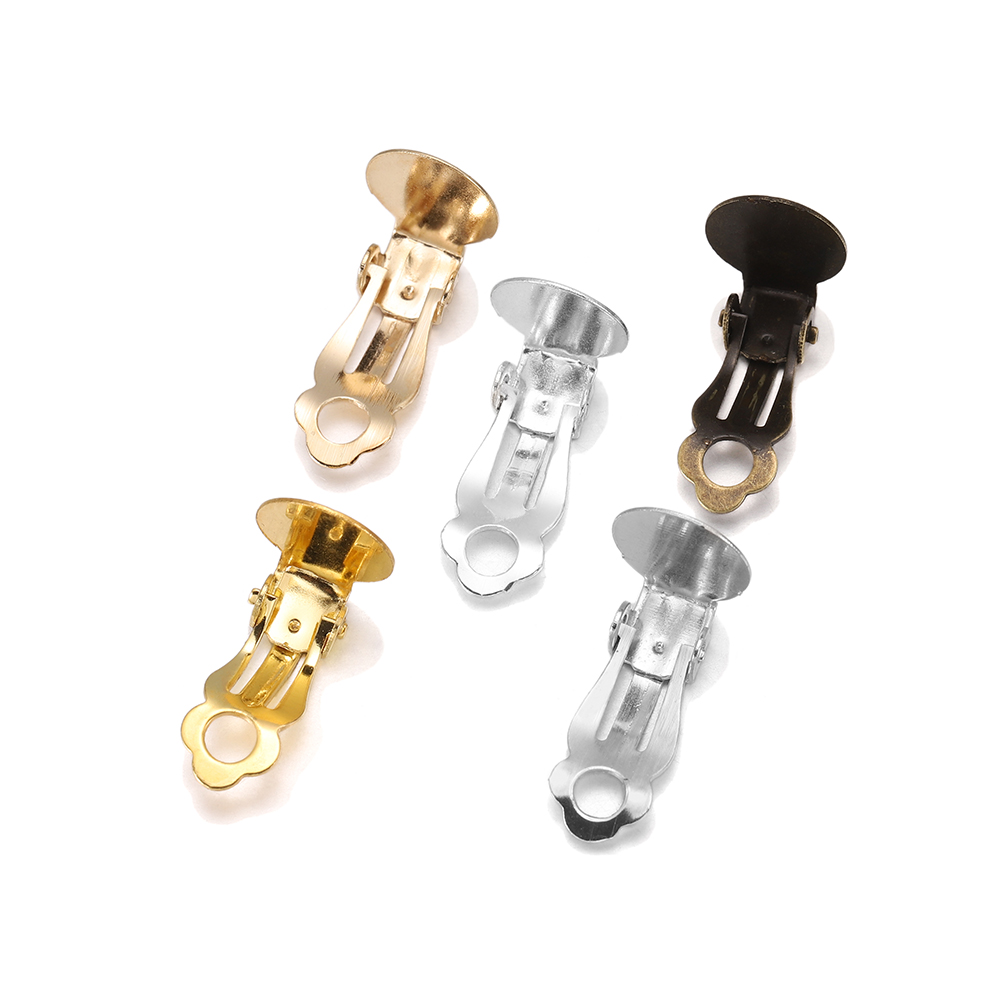 50 ชิ้น/ล็อต ต่างหูแบบหนีบโลหะ - Body Jewelry Retainers บทวิจารณ์และราคา