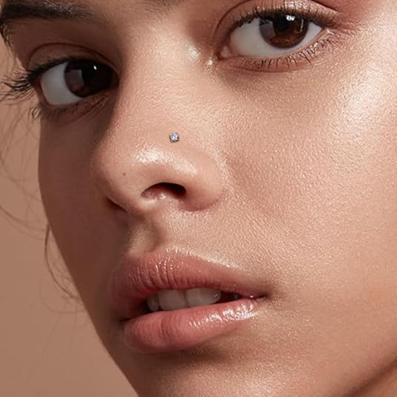 3 ชิ้น 20G แหวนเจาะจมูกทรงกลมป - Body Jewelry Surgical Steel บทวิจารณ์และราคา