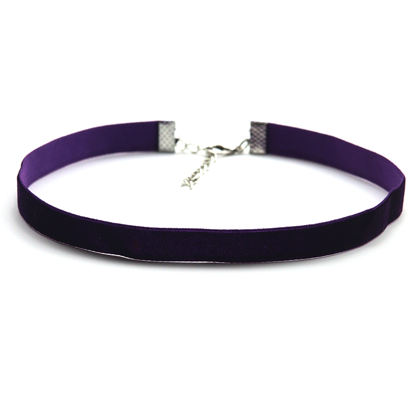 สร้อยคอสั้นกำมะหยี่วินเทจ 10 ม - Body Jewelry Necklace บทวิจารณ์และราคา