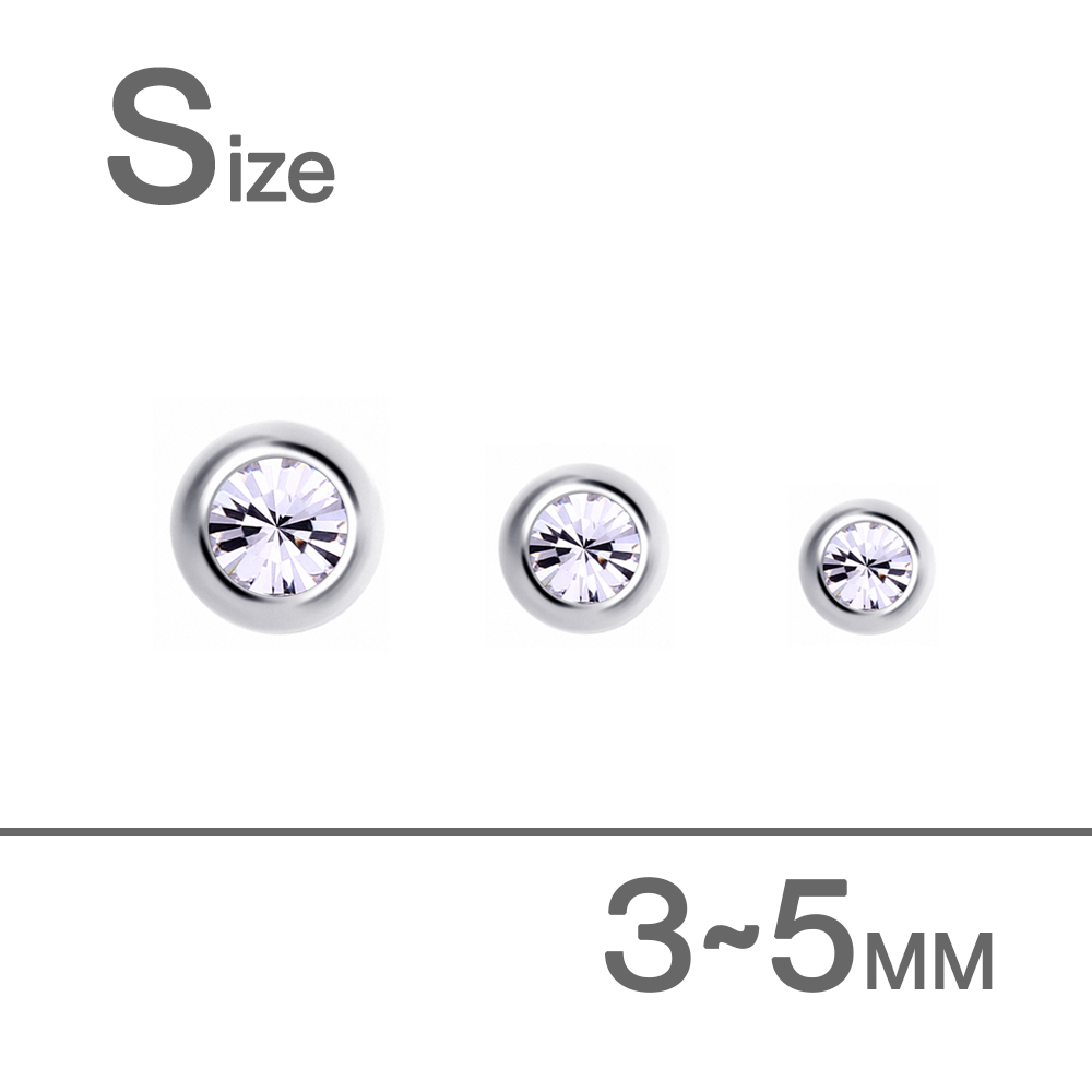 10 PC ไทเทเนียมอะไหล่ 14g 16g  - Body Jewelry Replacement Ball บทวิจารณ์และราคา