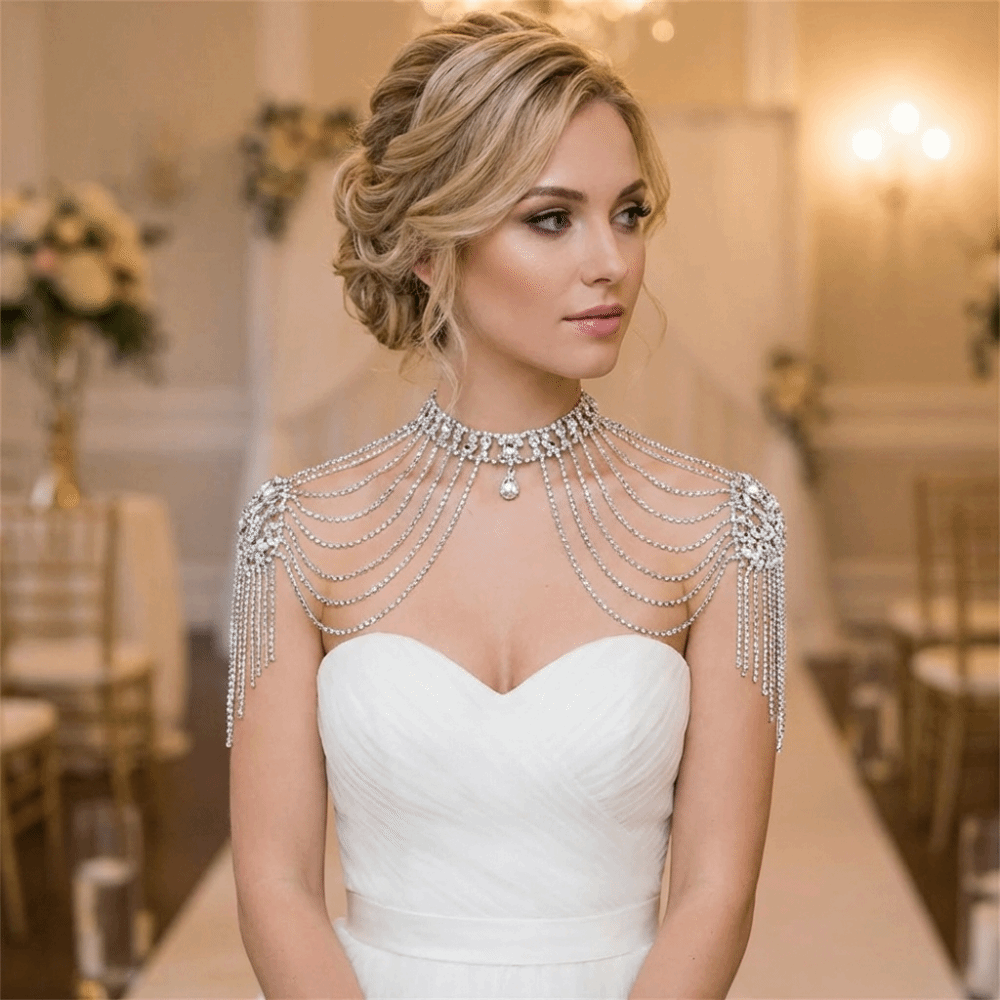 สร้อยคอประดับเพชรเทียมดีไซน์หร - Body Jewelry Necklace บทวิจารณ์และราคา