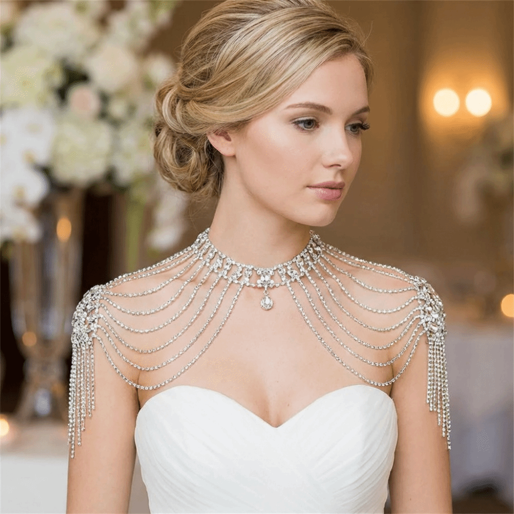 สร้อยคอประดับเพชรเทียมดีไซน์หร - Body Jewelry Necklace บทวิจารณ์และราคา