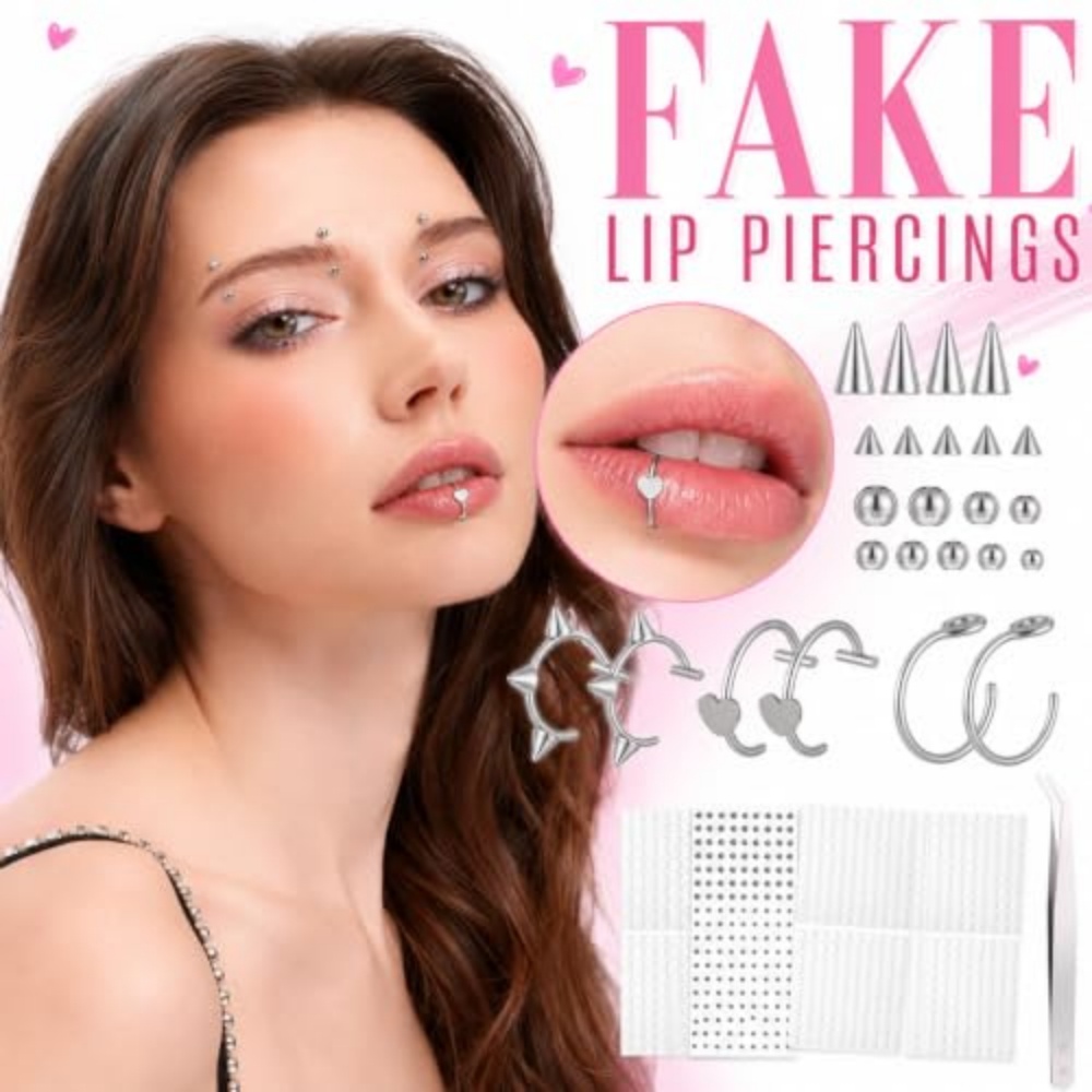 ชุดเจาะปลอม Non-Pierced ริมฝีป - Body Jewelry Replacement Ball บทวิจารณ์และราคา