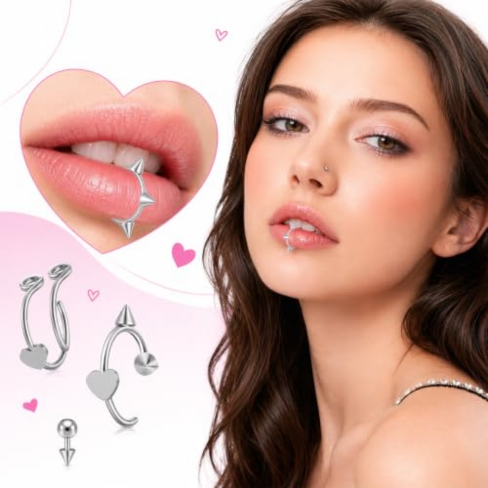 ชุดเจาะปลอม Non-Pierced ริมฝีป - Body Jewelry Replacement Ball บทวิจารณ์และราคา