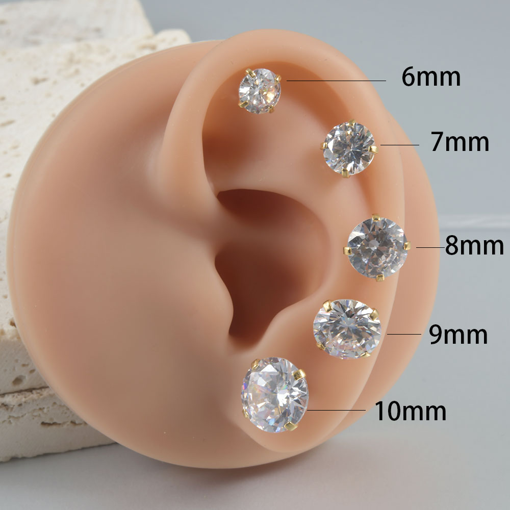 เครื่องประดับสำหรับเจาะกระดูกอ - Body Jewelry Surgical Steel บทวิจารณ์และราคา