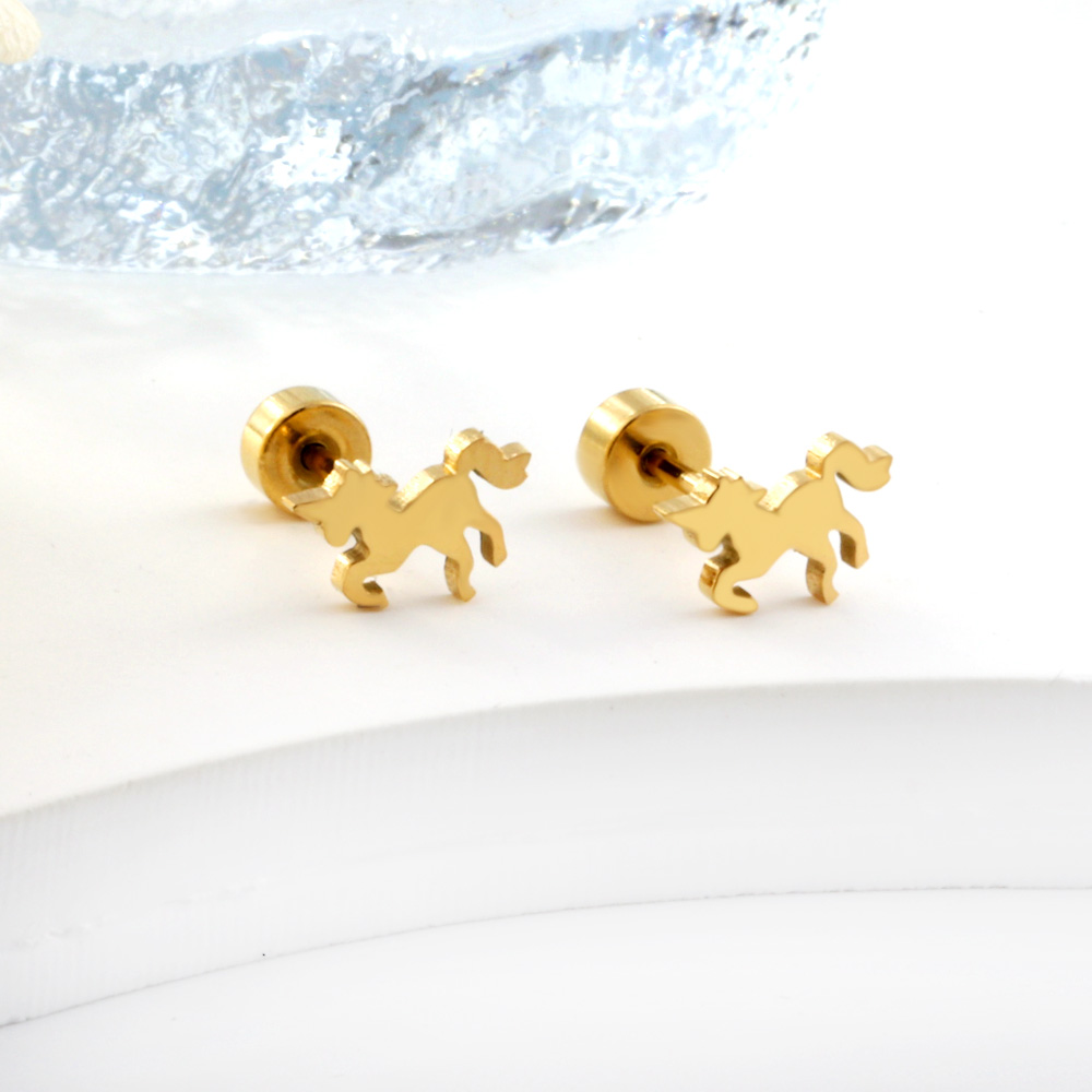 LUXUKISSKIDS ต่างหูสตั๊ดรูปดาว - Body Jewelry Surgical Steel บทวิจารณ์และราคา